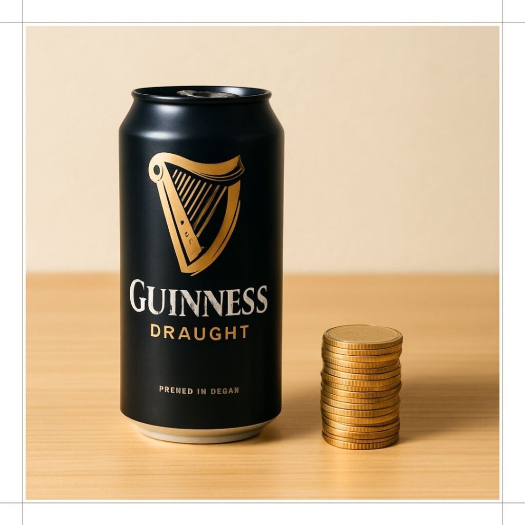 ギネスビール缶の値段相場とは