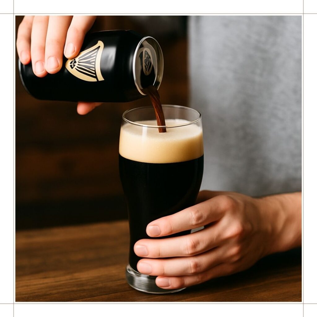 ギネスビールの注ぎ方のポイント