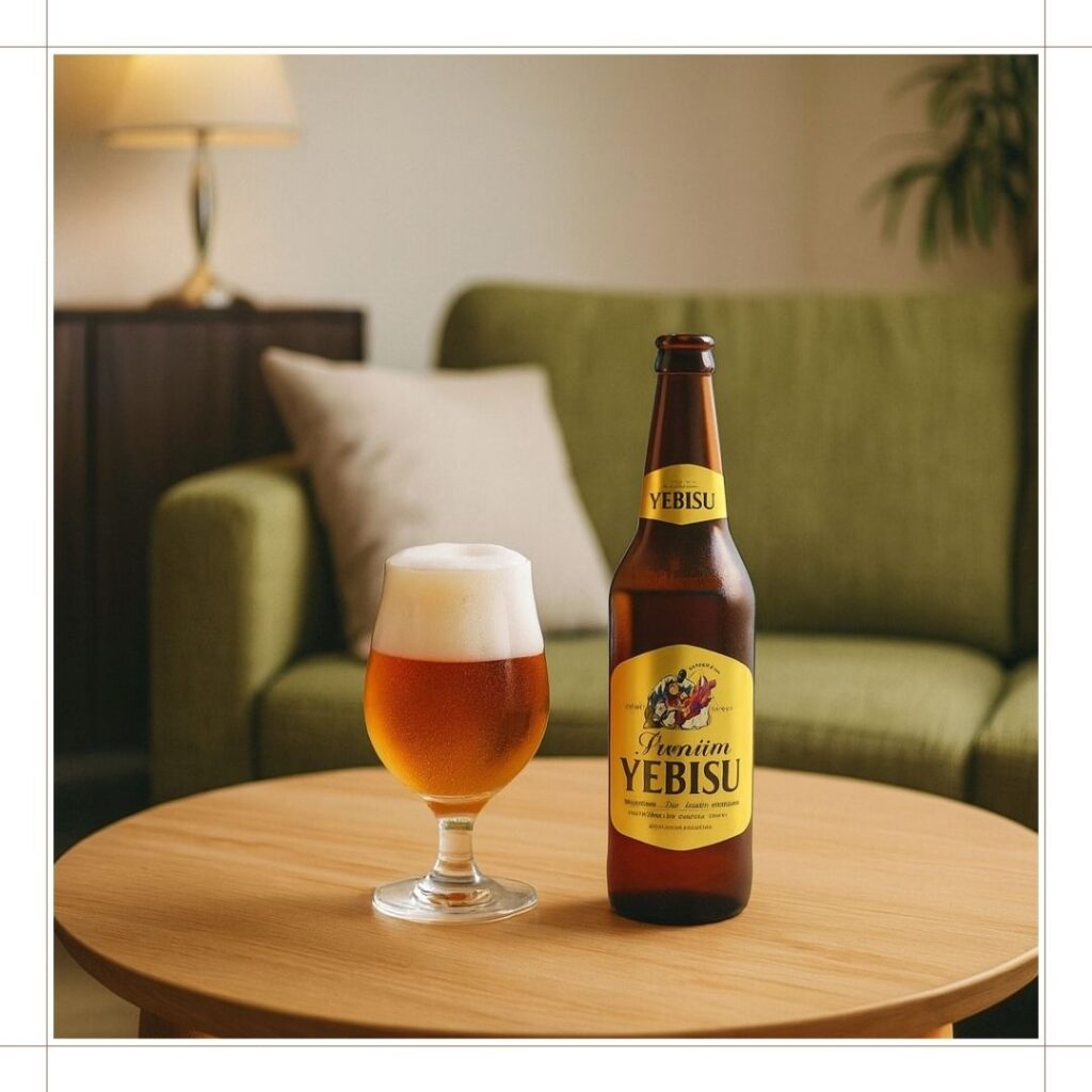 ヱビスビールの飲み方のコツ