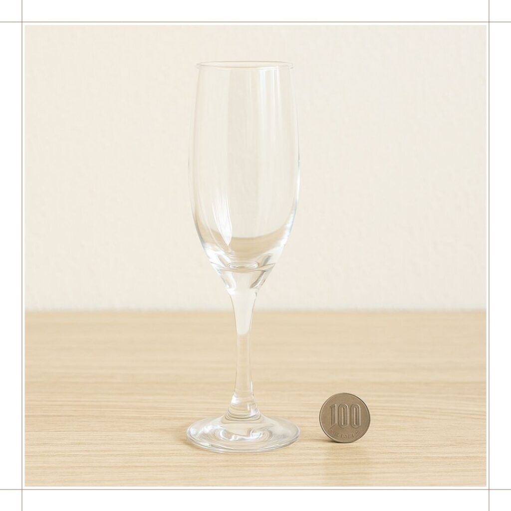 100均で買えるシャンパングラス:予算に合わせた選択