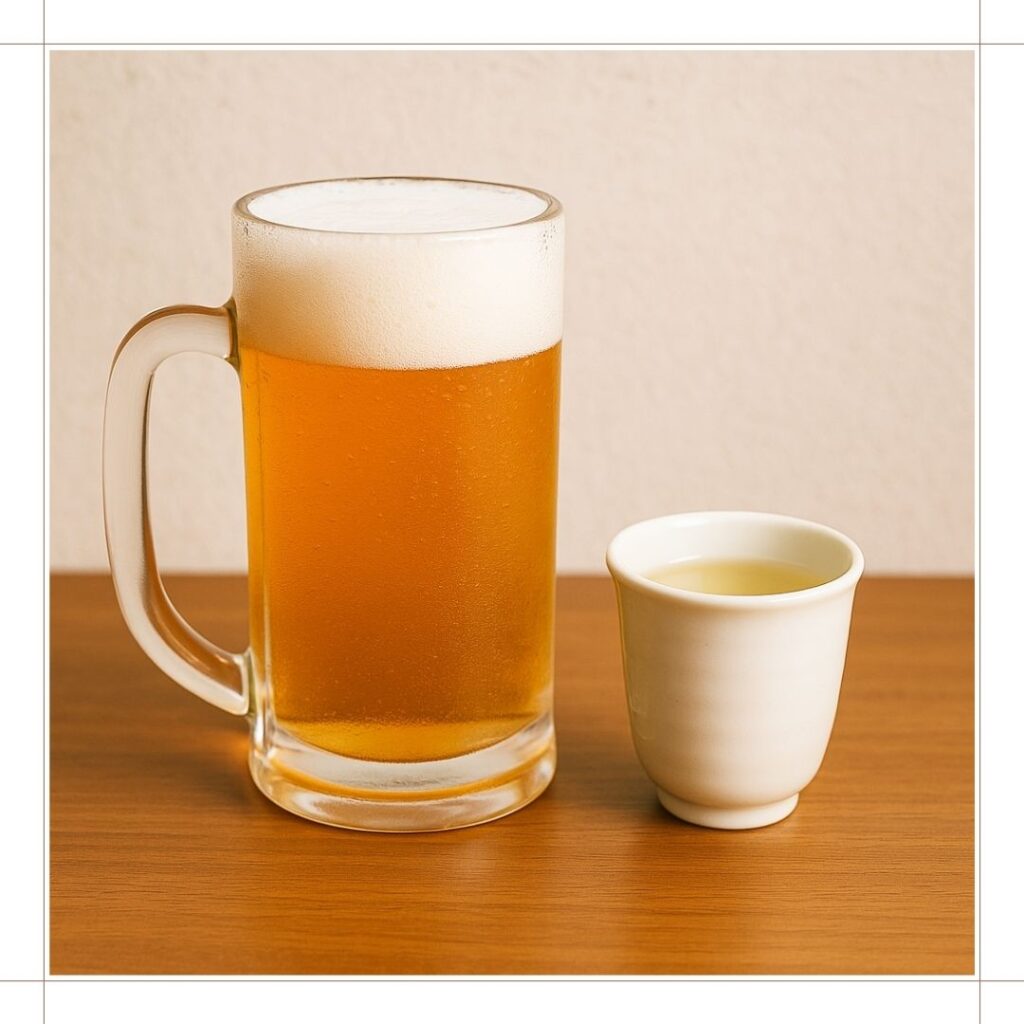 ビール500mlは何合か:アルコール含有量の比較