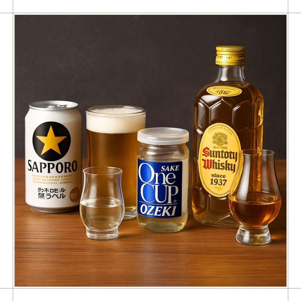 お酒の種類によるアルコール摂取量の違い