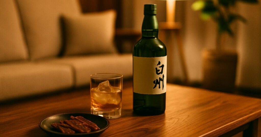 白州に合う定番おつまみの楽しみ方