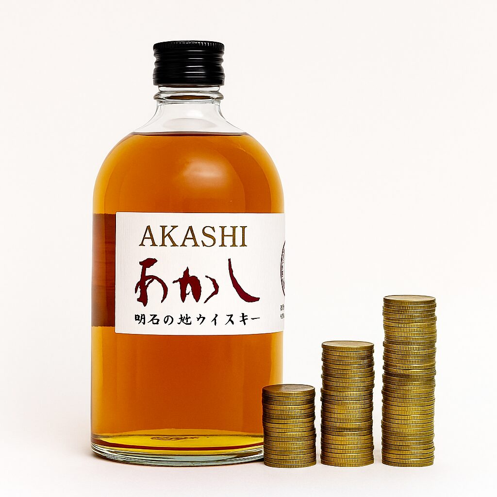 あかしの価格とコスパを比較