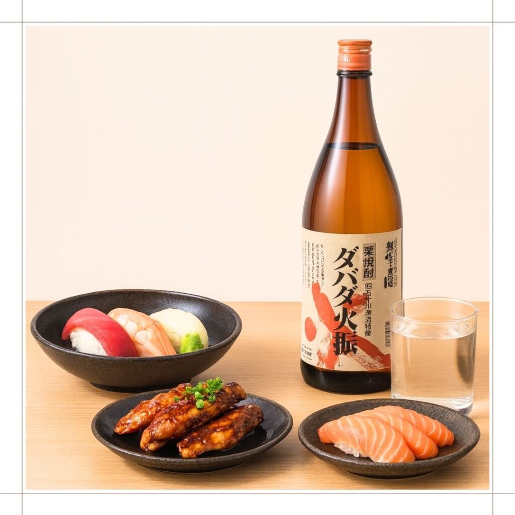 栗焼酎に合う料理