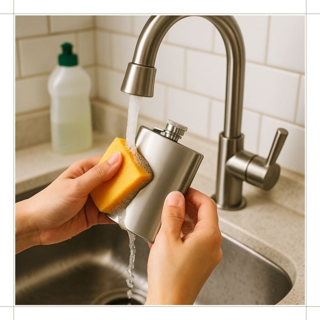 スキットルの洗い方で気をつけること