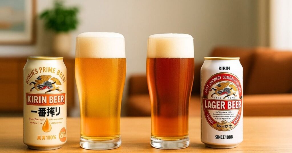 一番搾りとラガーの違いを解説