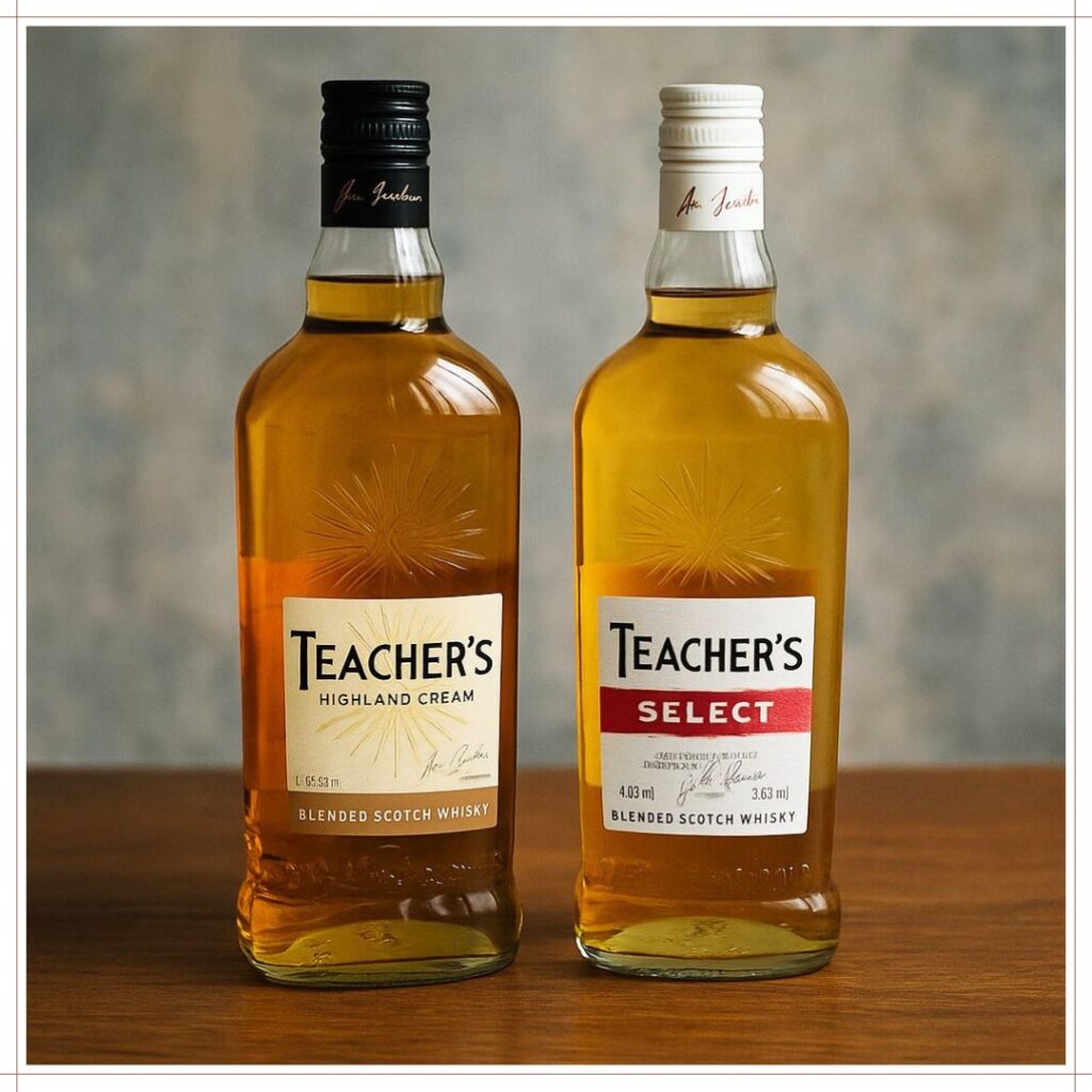 ティーチャーズセレクトとの違い