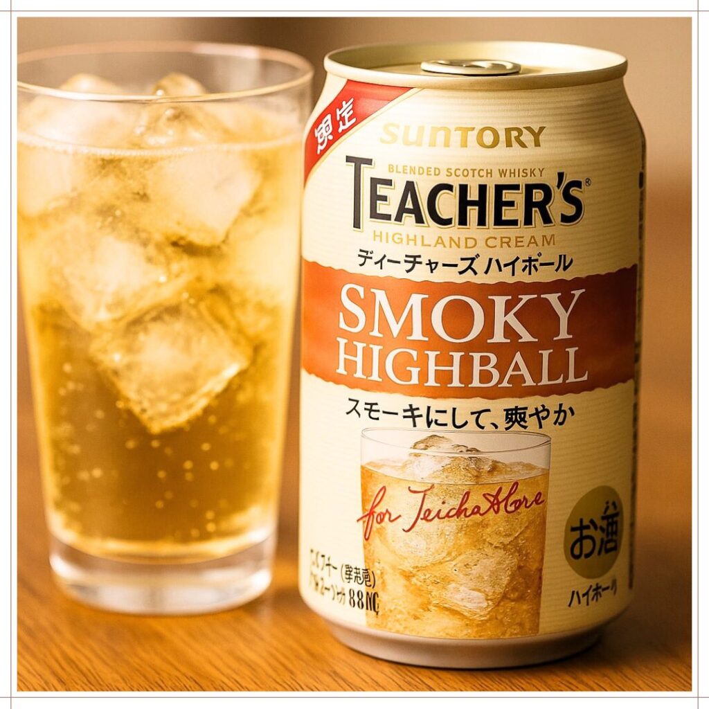 缶のティーチャーズハイボール