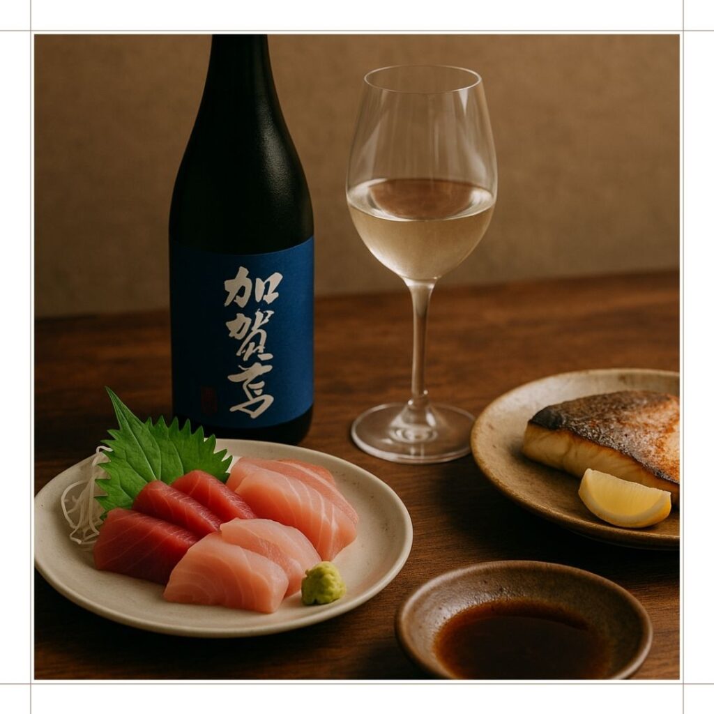 人気の加賀鳶と料理のペアリング術