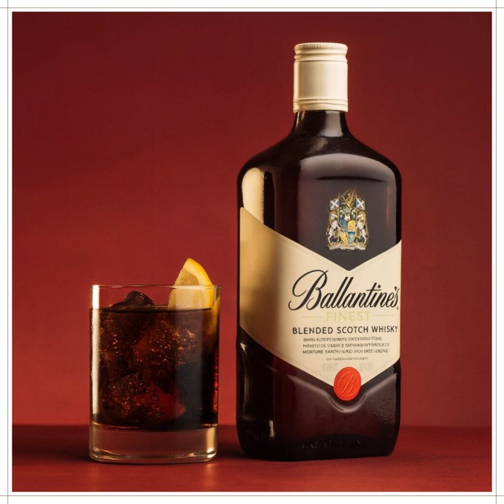 コーラ割り:甘さの中にほのかなスコッチ感