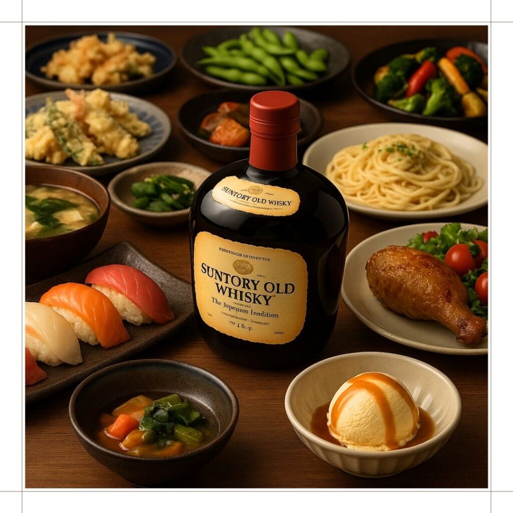 サントリーオールドのペアリング