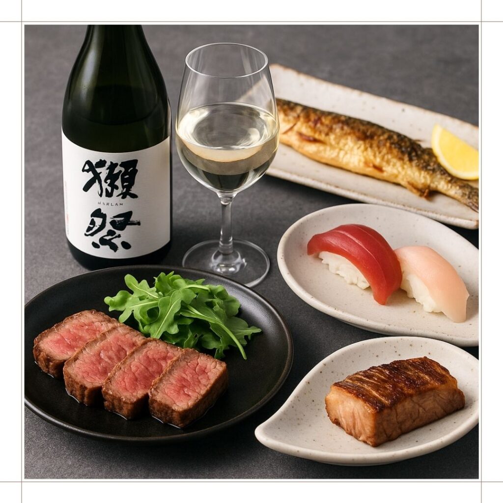 ペアリングで広がる獺祭の味わい