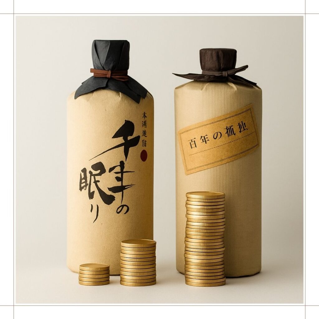 それぞれの定価を比較してみる