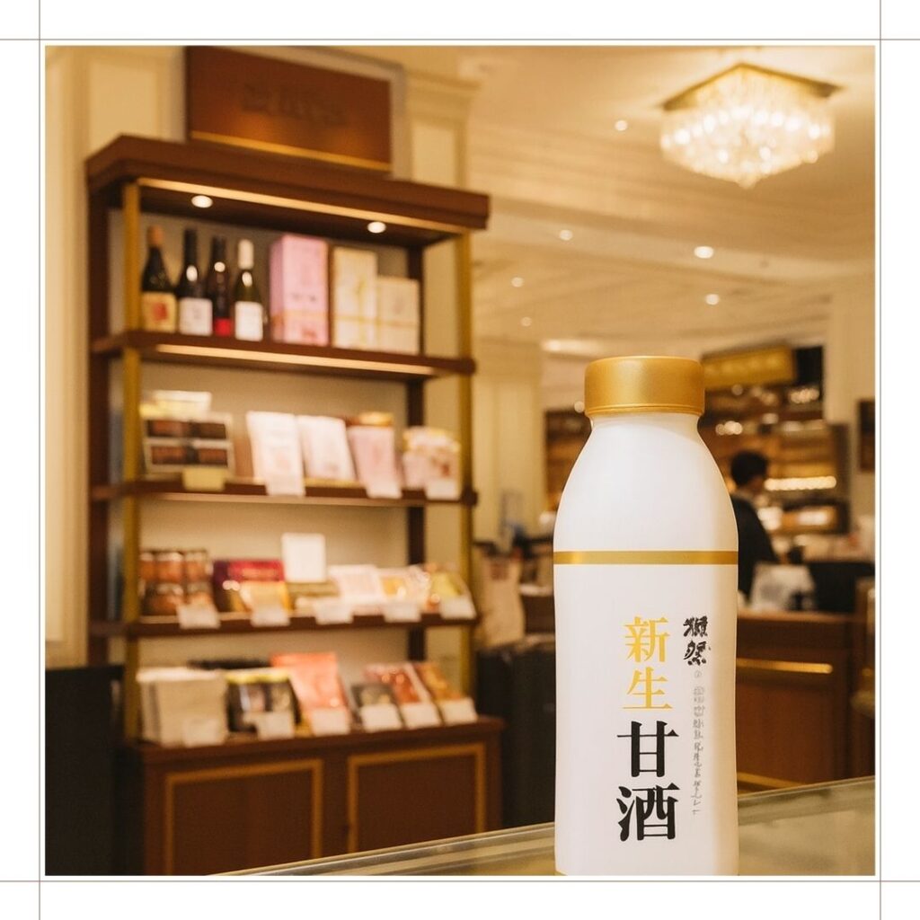 百貨店で探す獺祭の甘酒:ポイントは