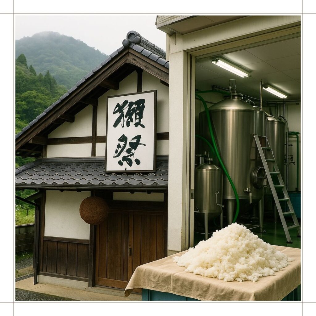 獺祭の酒蔵と製造工程の魅力