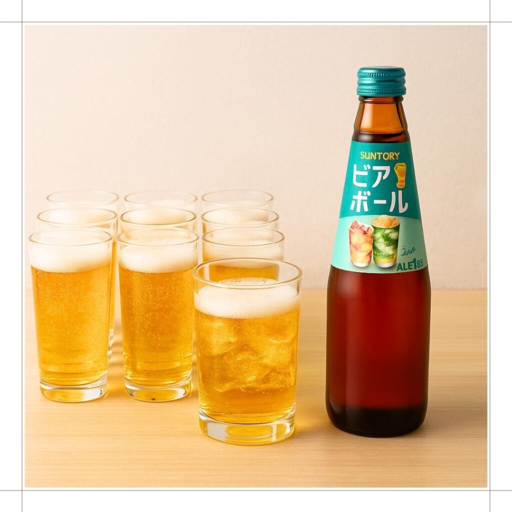ビアボール1本で何杯分楽しめるのか?