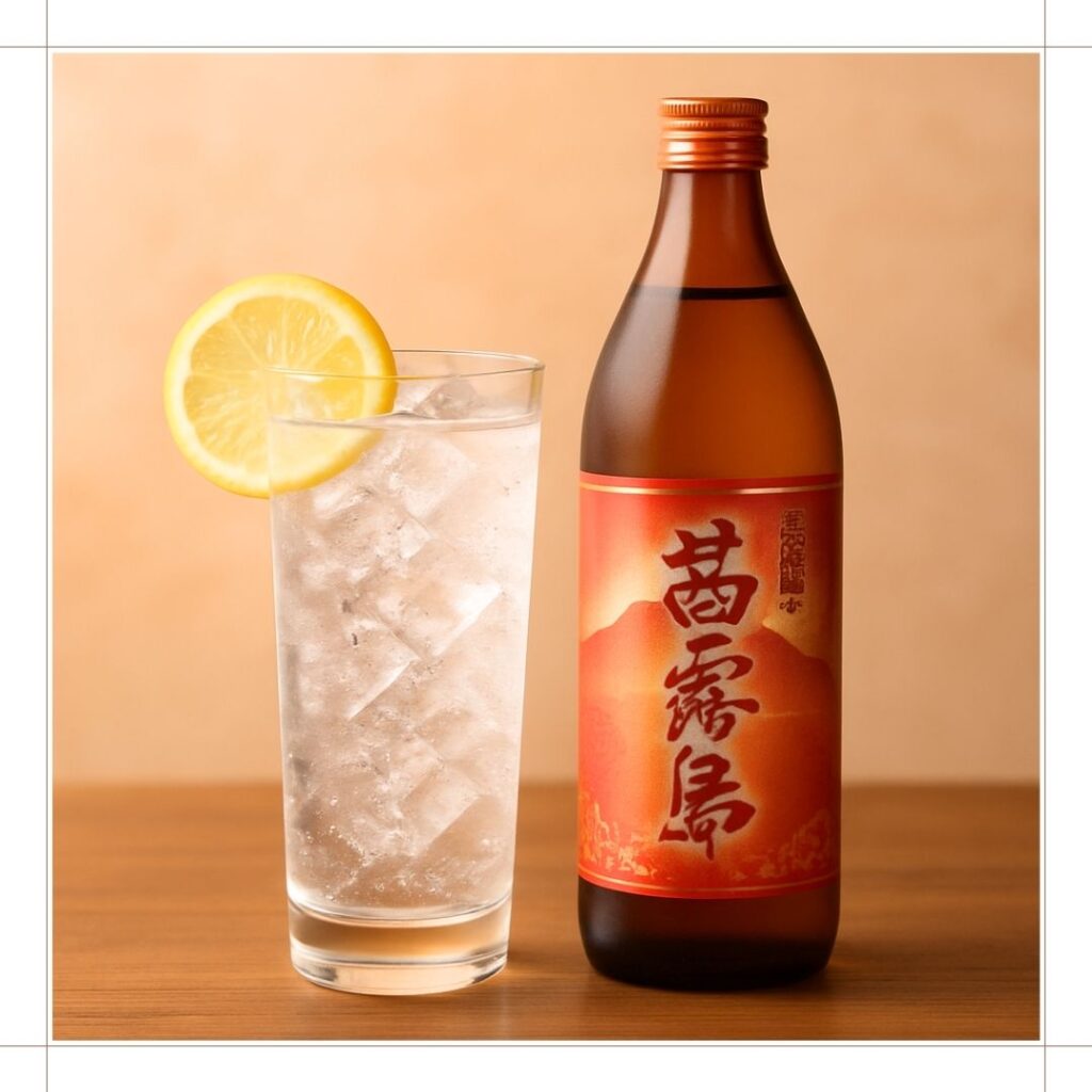 おすすめの飲み方はソーダ割り