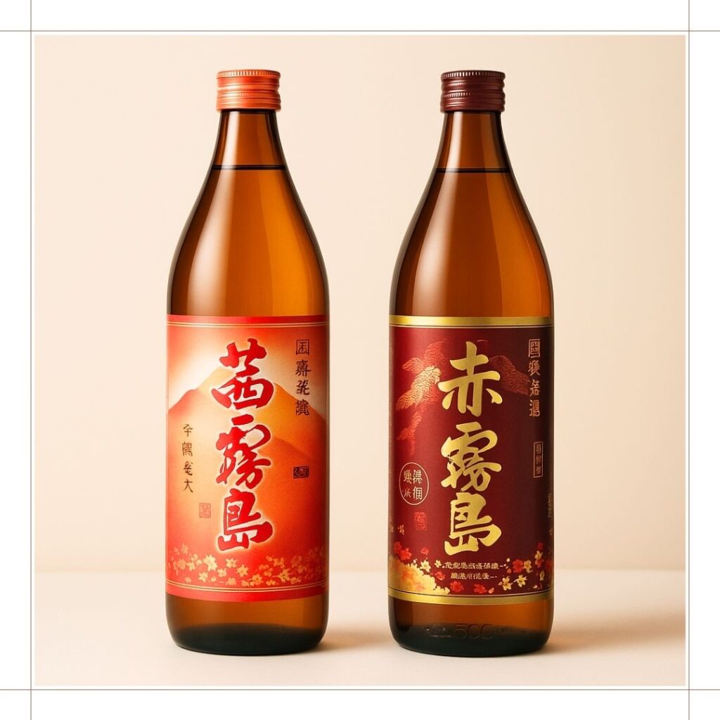 茜霧島と赤霧島の違いを知っておこう