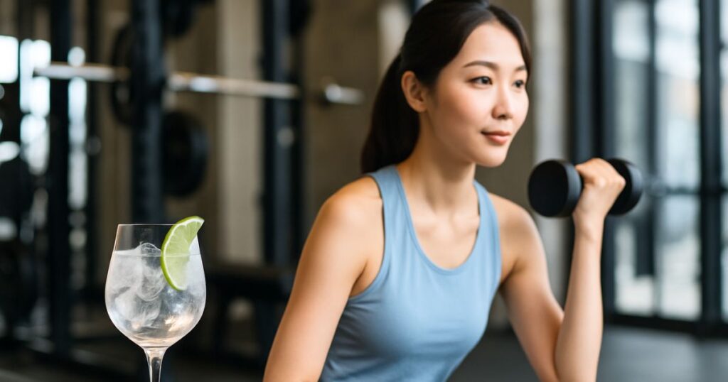 ジントニックのカロリーとダイエットの関係
