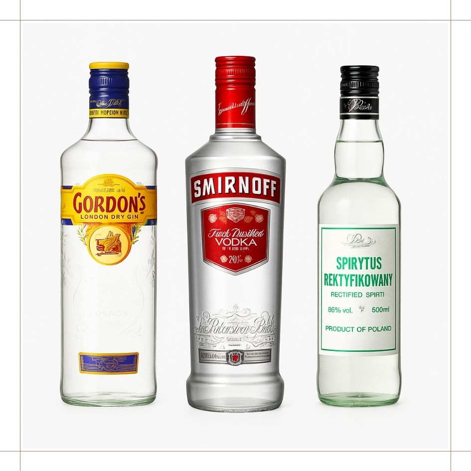 ジンとウォッカはどっちが強い?アルコール度数の比較