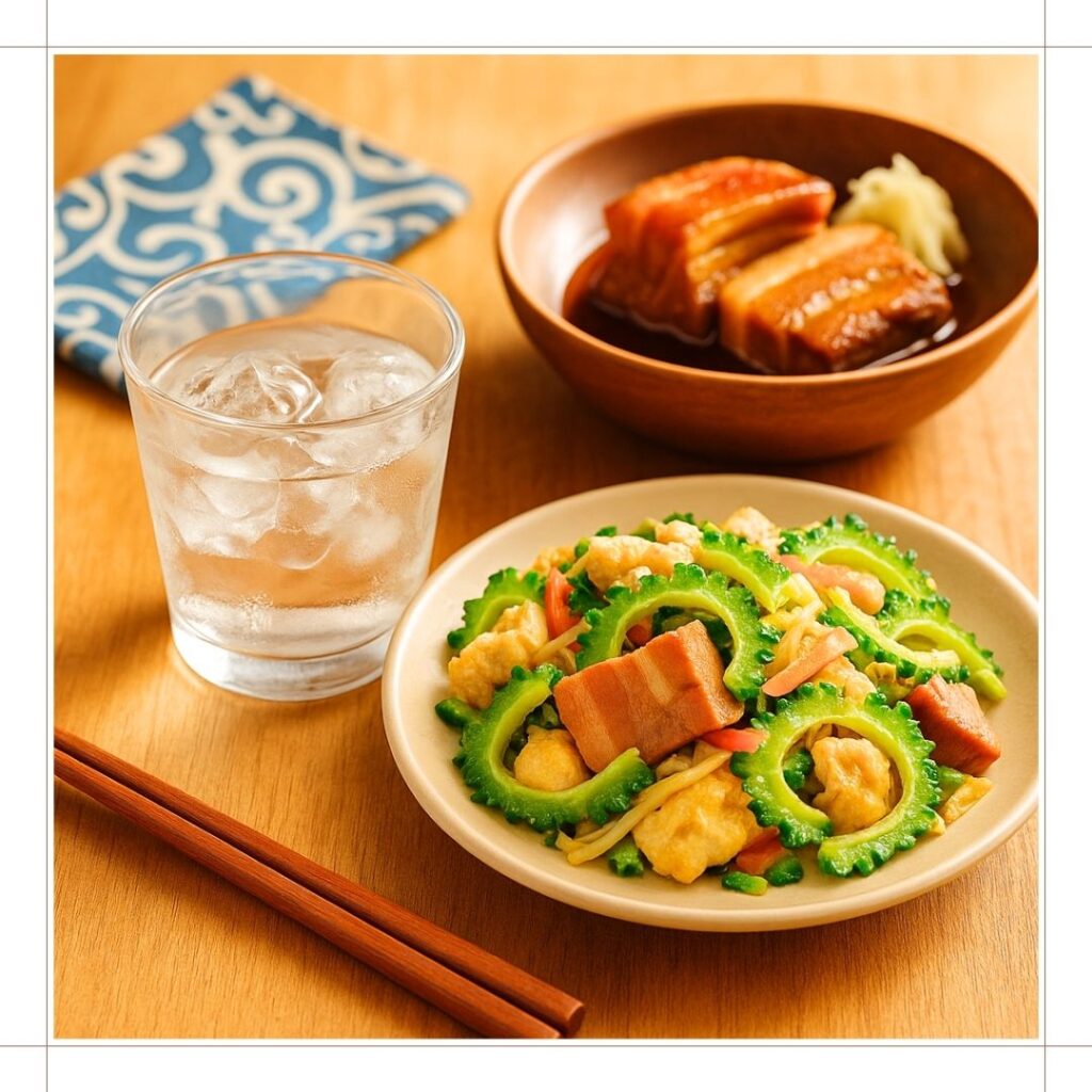 泡盛に合うペアリングの例