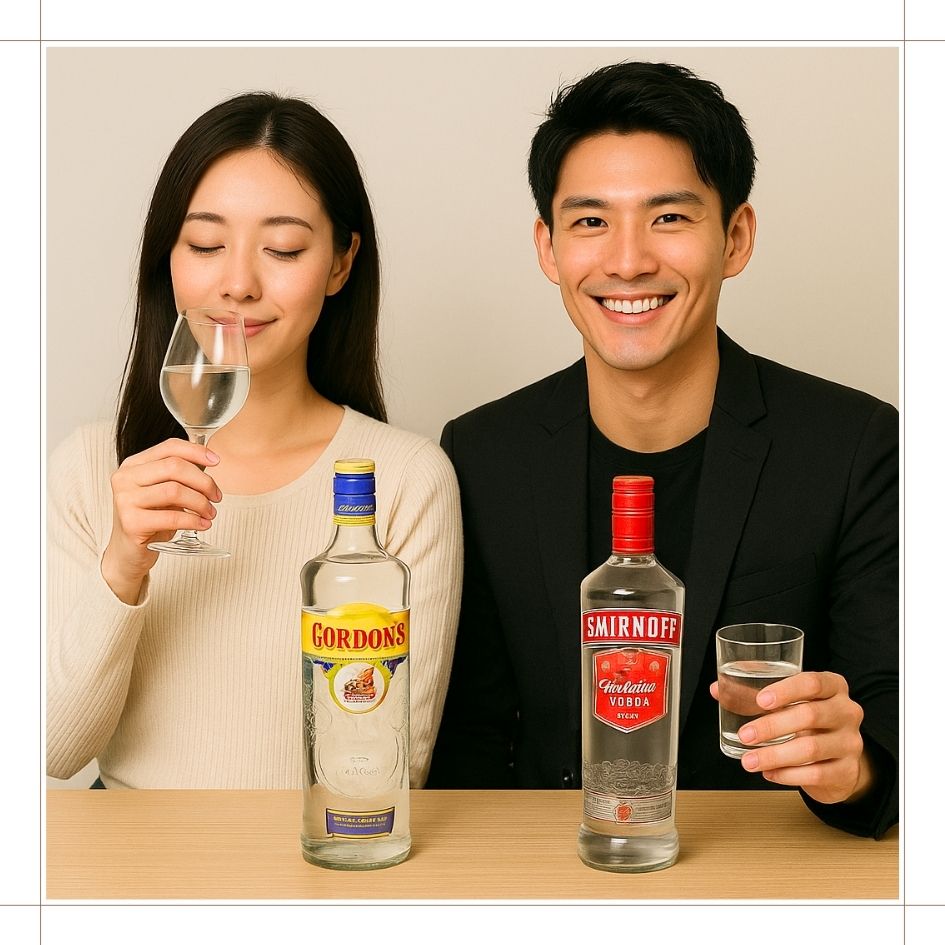 ジンとウォッカの選び方と使い分けのコツ