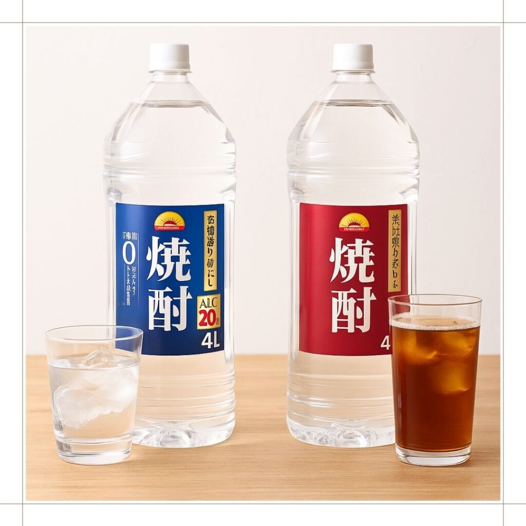 20度・25度の違いと飲み方の注意