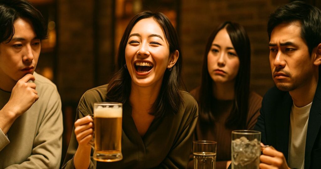 酒癖の悪い女性が嫌われる理由とは