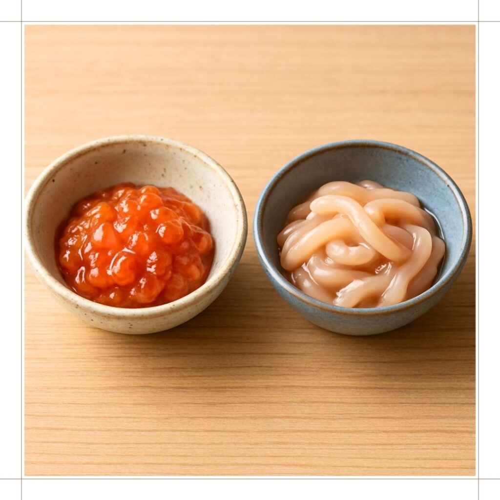 酒盗と塩辛の違いとは