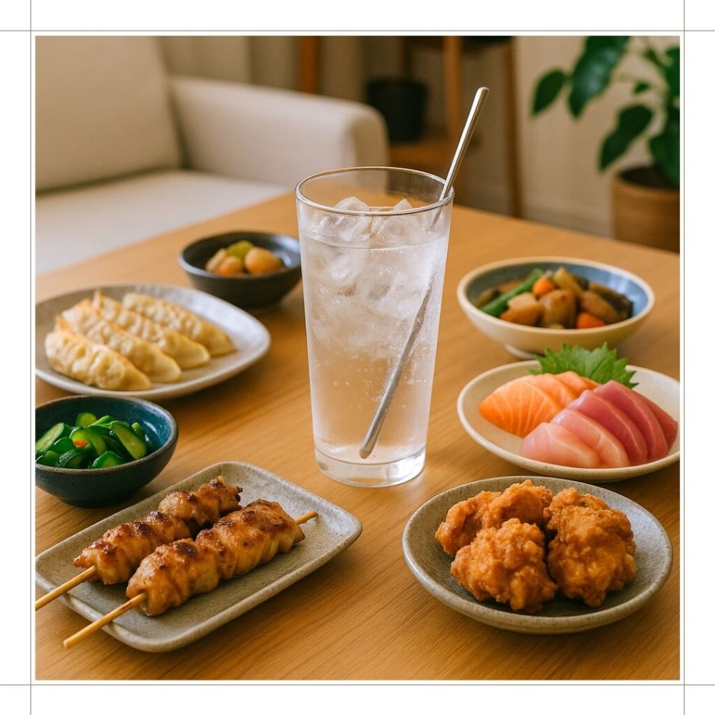 プレーンチューハイと食事の相性を解説