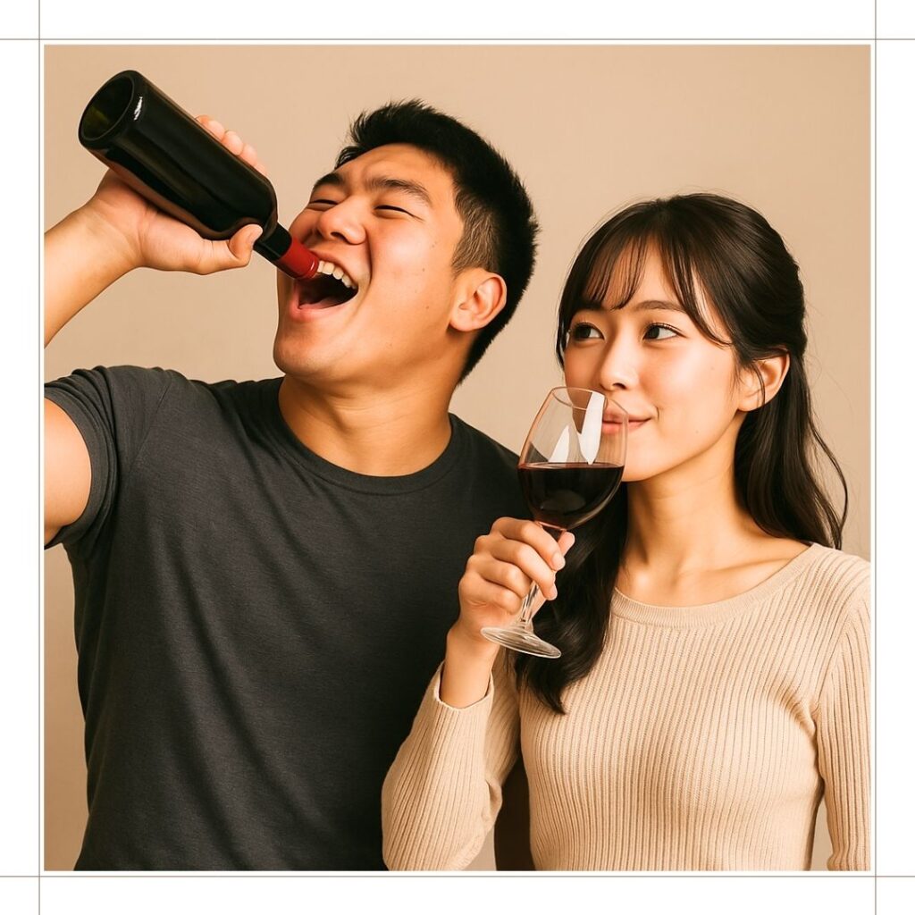 ワイン一本飲めない人との体質差