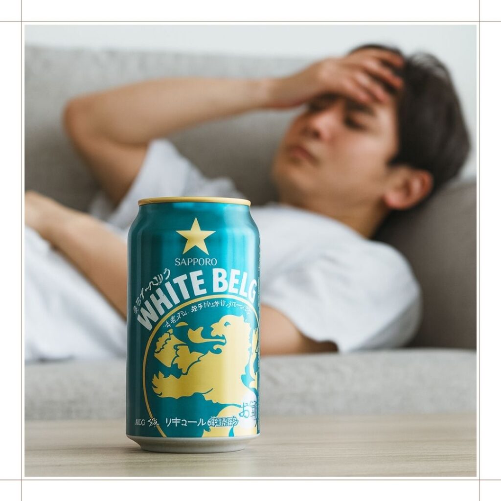 ホワイトベルグが悪酔いしやすいか検証