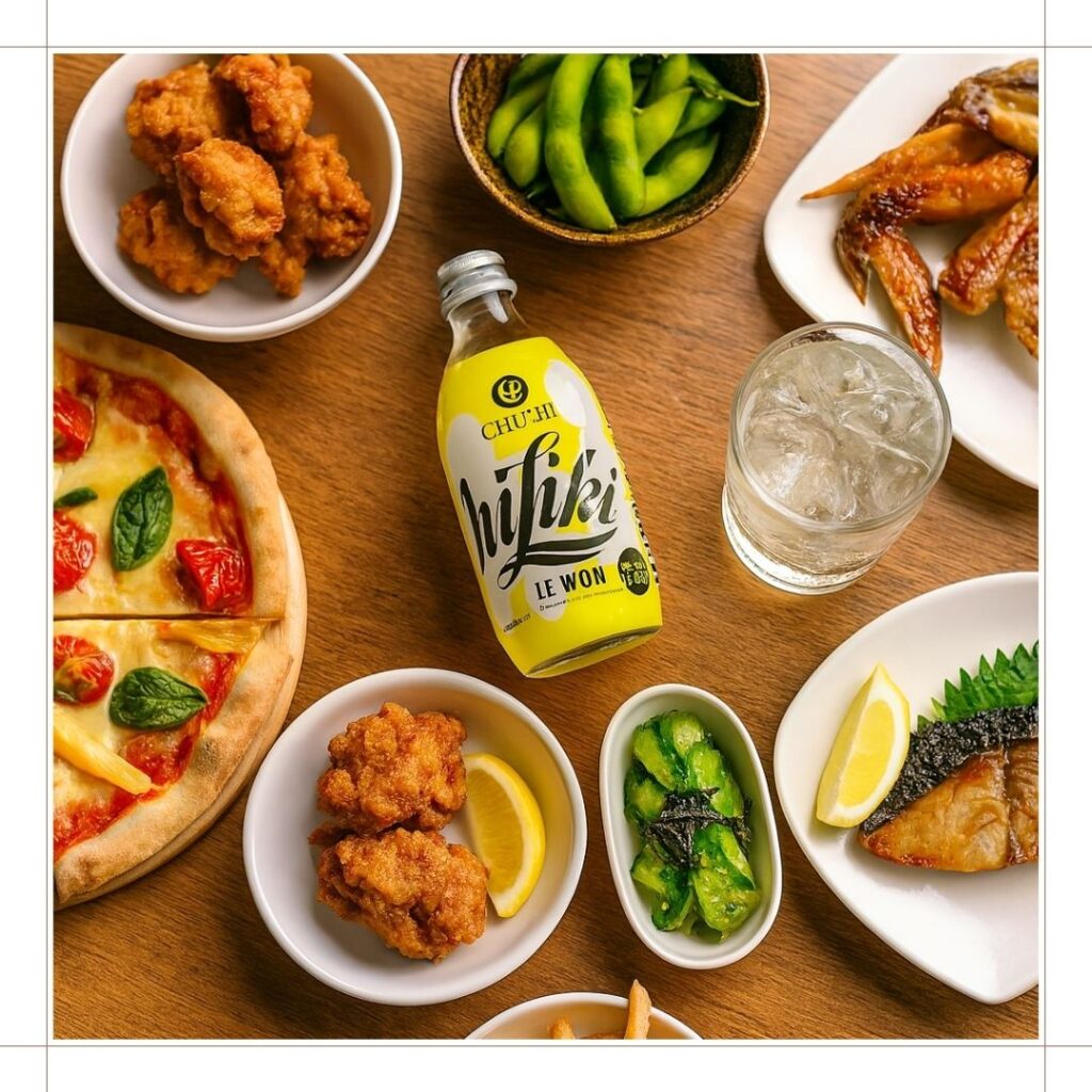ハイリキレモンに合う料理例
