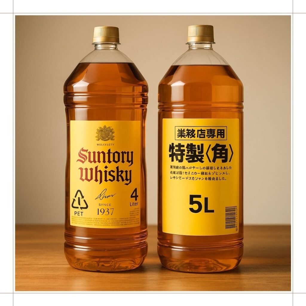 角瓶4Lと５L違いを解説