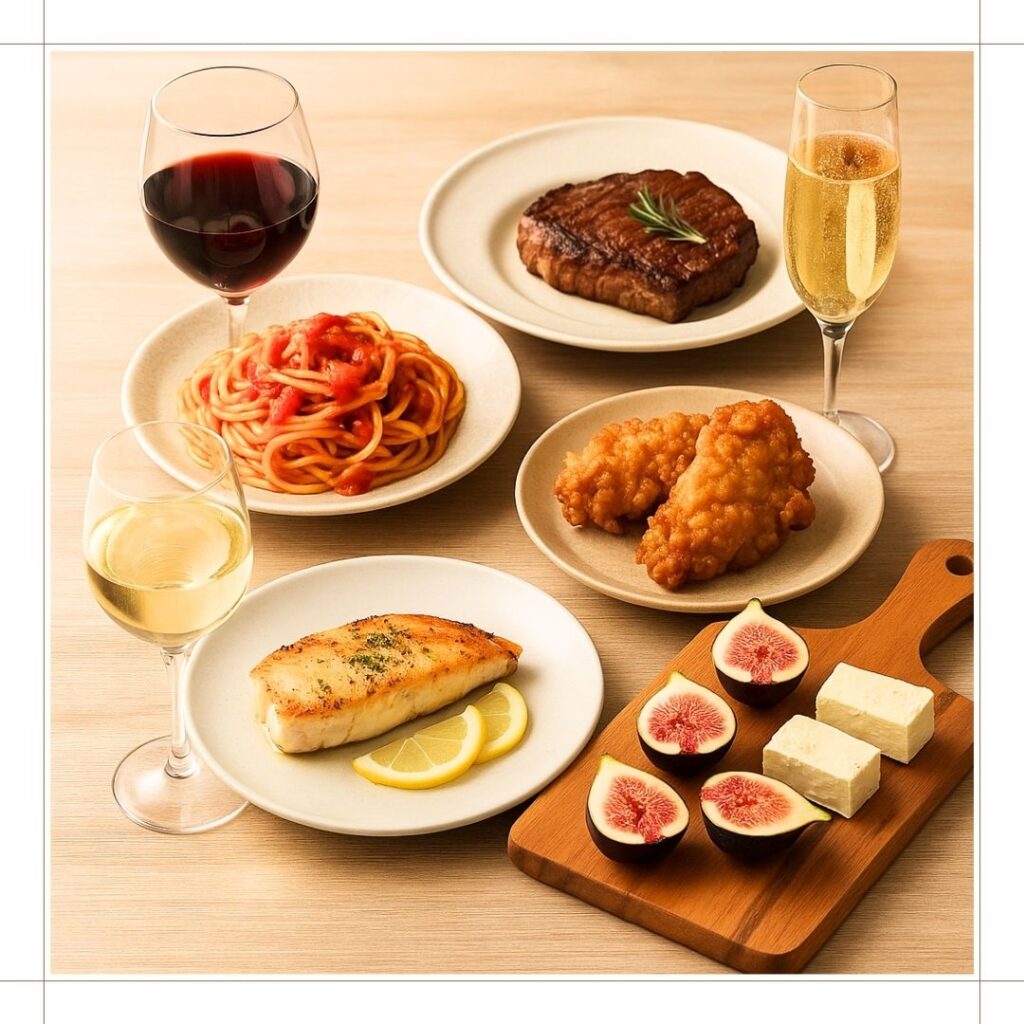ペアリングに合う料理や食材