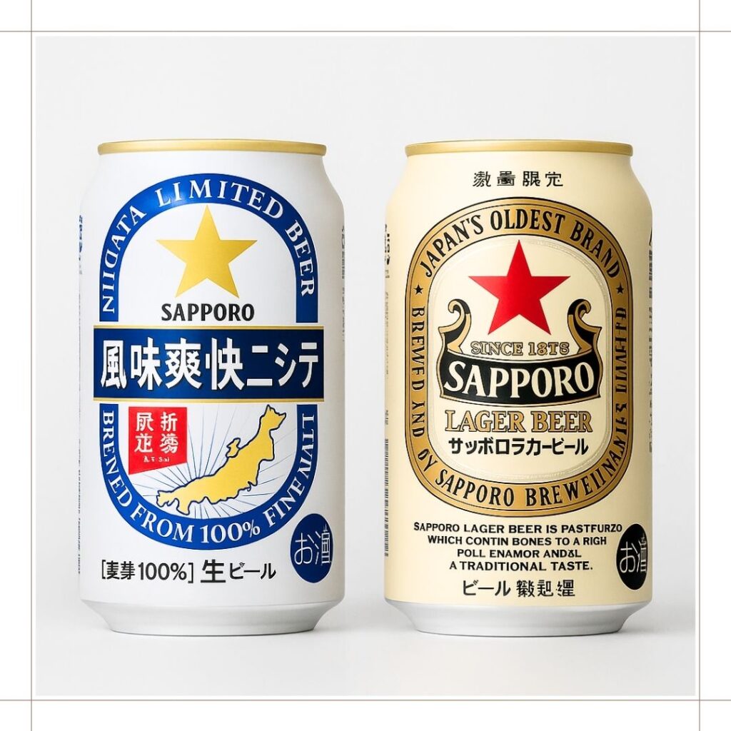 他のビールとの違いを比較してみ